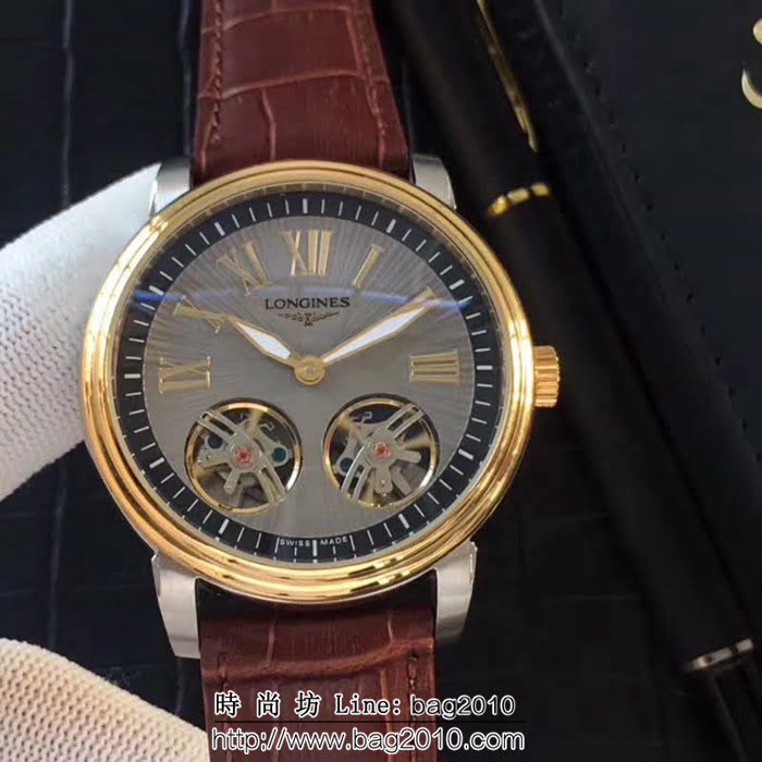LONGINES浪琴 卓越飛輪 全自動機械 男士腕表 WSS1849